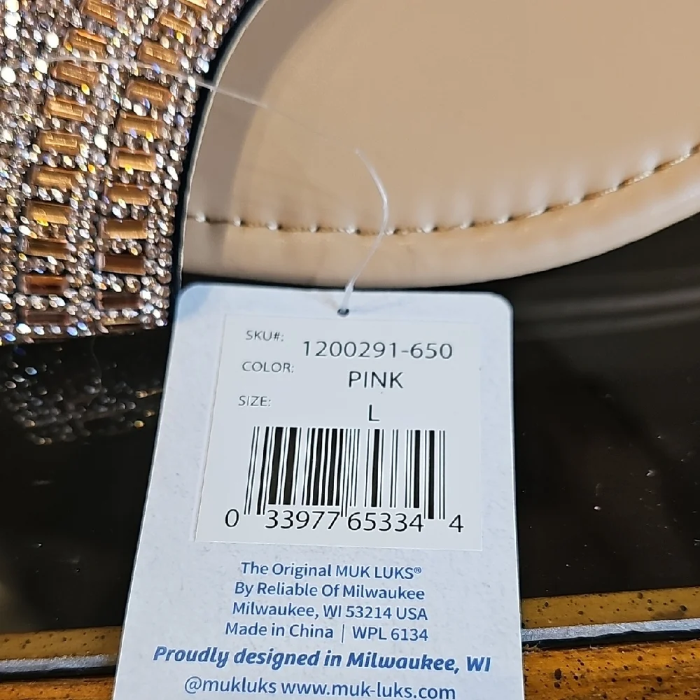 Muk Luks B Embellished Sandals - Picture 3 of 6